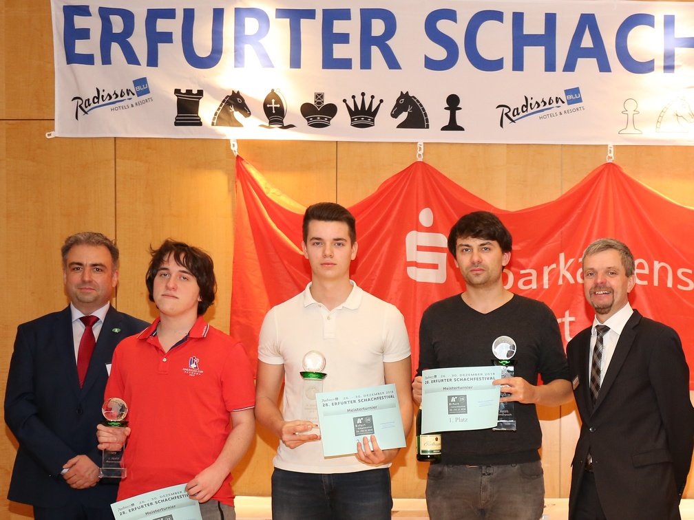 Platz 1 - 3 Meisterturnier