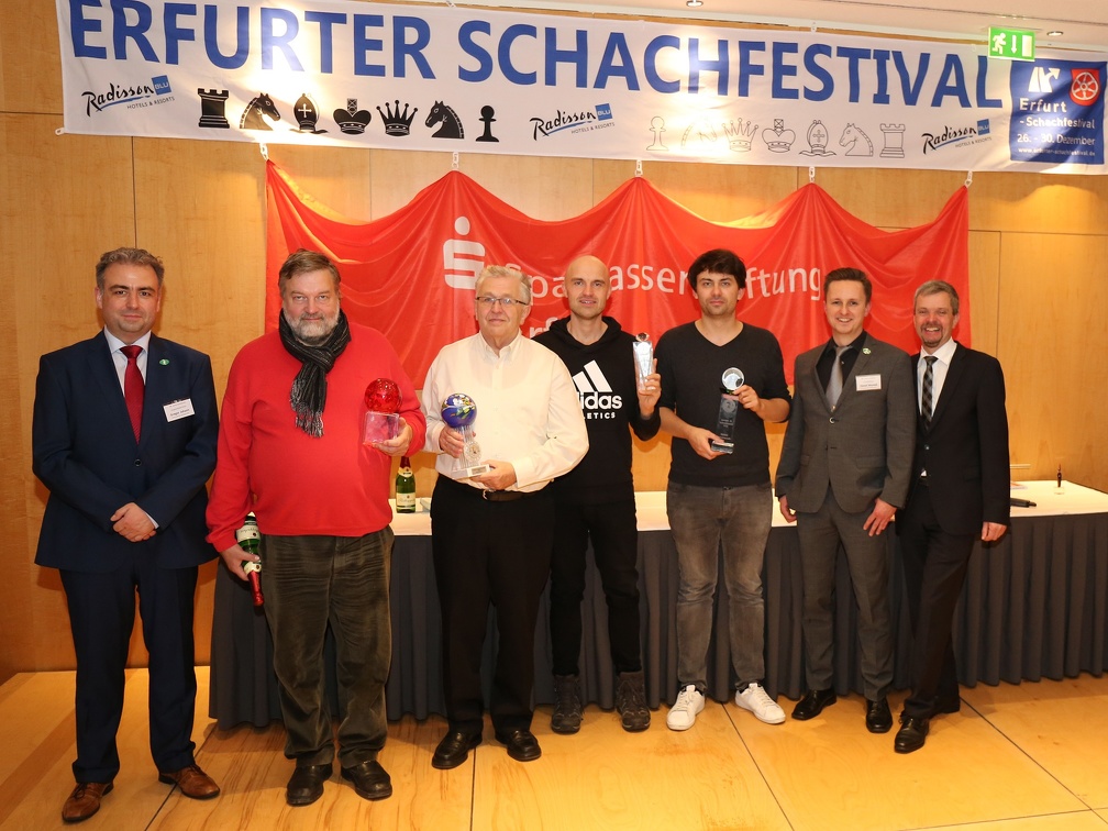 Die Sieger aller 4 Turniere