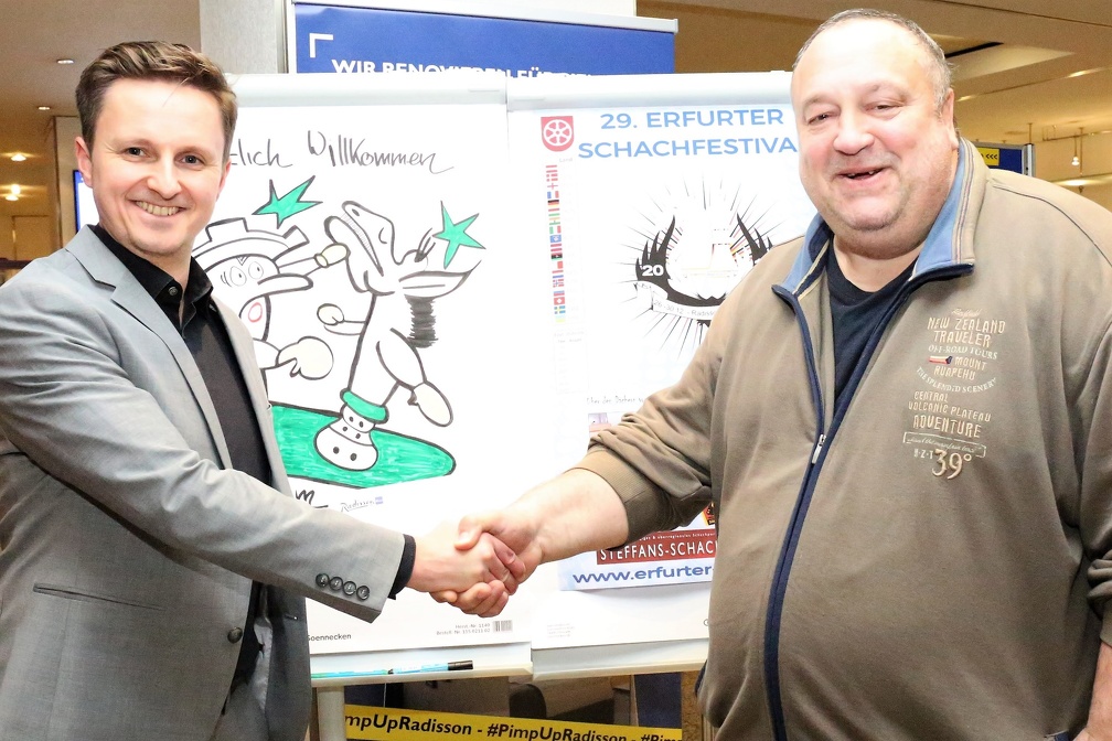 Gutschein für Frühbucher an Alexander Drezewski