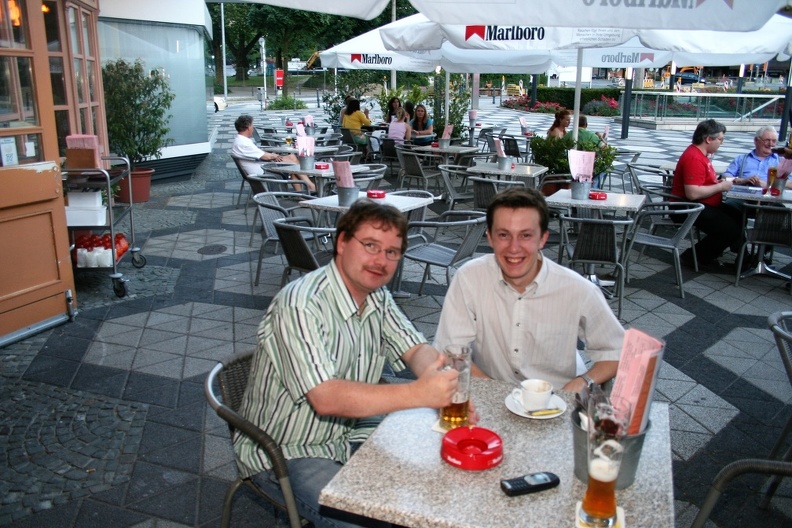 Auf dem Borsigplatz zu Dortmund - Arkady wechselt von Katernberg nach Bindlach IMG_1633.JPG