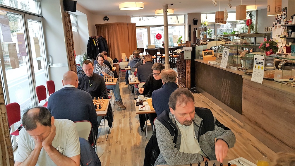 Momentaufnahme kurz nach Spielbeginn / Bayreuth vs Kirchenlamitz