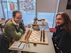 Armin spielt seine erste Partie im Team
